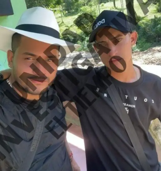 El hombre del sombrero sería ‘El Costeño’ y el de gorra sería el conductor. FOTO: EL Tiempo