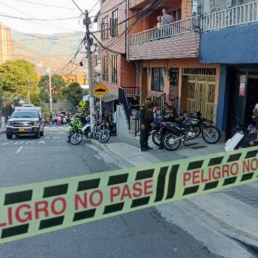 El caso se presentó en la calle 77BB con la carrera 83. FOTO: Cortesía