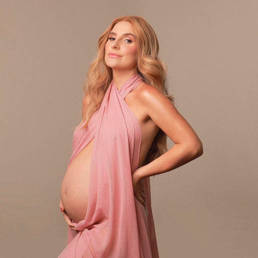 La exreina dio a luz a su primer hija el pasado 4 de septiembre. FOTO: Tomada de Instagram @marcelagarciacp