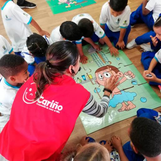 El programa Aprendiendo a Cuidarme nació en 2003 como una estrategia para entregar herramientas de prevención del abuso sexual infantil. Foto <b>Cortesía</b>