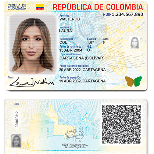 La cédula digital empezó a expedirse en Colombia desde septiembre de 2022. FOTO: cortesía Registraduría