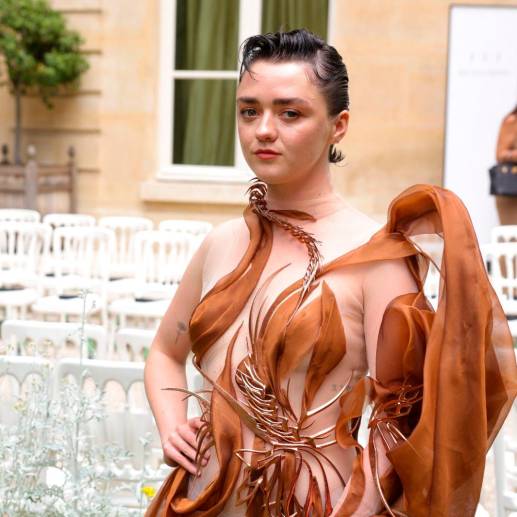 El personaje de Maisie Wiliams en Game of Thornes, Arya Stark, fue uno de los más importantes de la saga y tuvo gran acogida entre los seguidores. Foto Getty.
