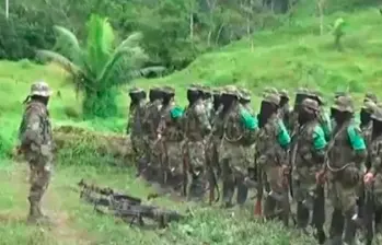 El Clan del Golfo delinque en 23 departamentos de Colombia. IMAGEN TOMADA DE VIDEO.