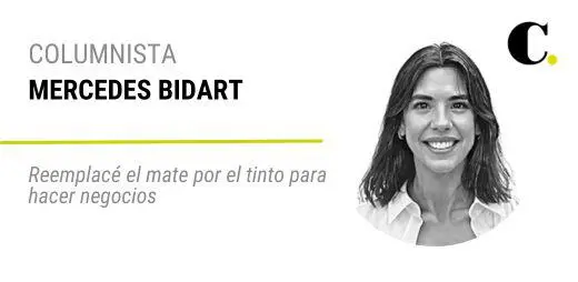 Reemplacé el mate por el tinto para hacer negocios