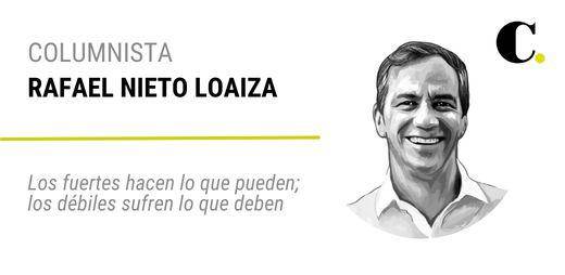 Los fuertes hacen lo que pueden; los débiles sufren lo que deben