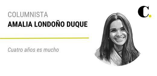 Cuatro años es mucho