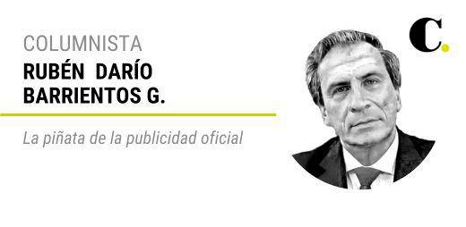 La piñata de la publicidad oficial
