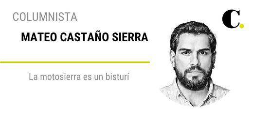 La motosierra es un bisturí