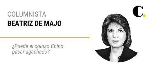 ¿Puede el coloso chino pasar agachado?
