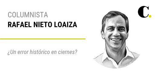 ¿Un error histórico en ciernes?