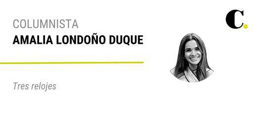 Tres relojes