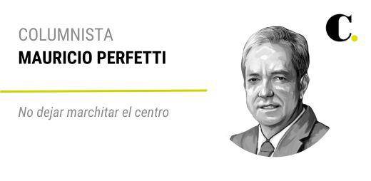 No dejar marchitar el centro