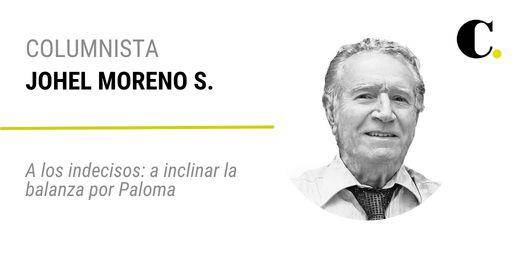 A los indecisos: a inclinar la balanza por Paloma