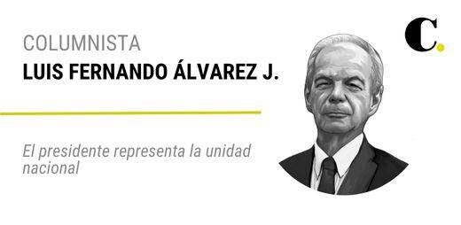 El presidente representa la unidad nacional