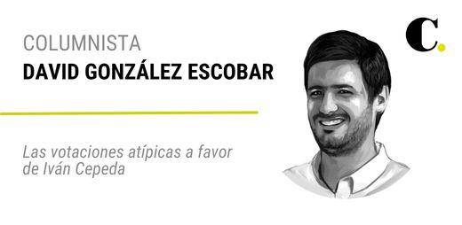 Las votaciones atípicas a favor de Iván Cepeda