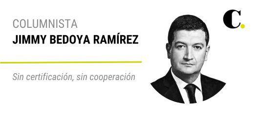 Sin certificación, sin cooperación