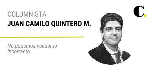 No podemos validar lo incorrecto