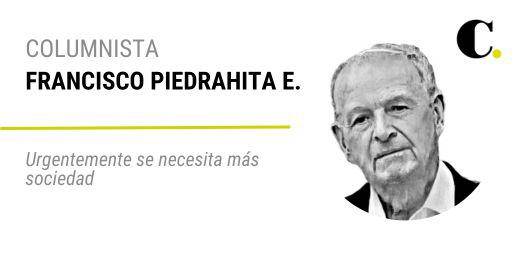 Urgentemente se necesita más sociedad