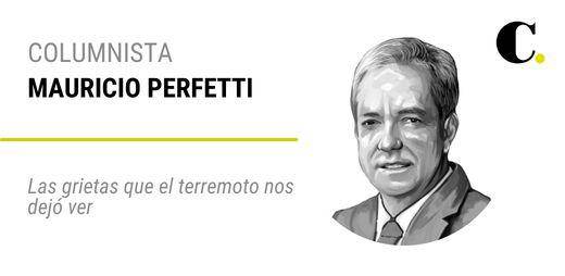 Las grietas que el terremoto nos dejó ver