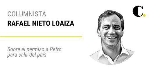 Sobre el permiso a Petro para salir del país