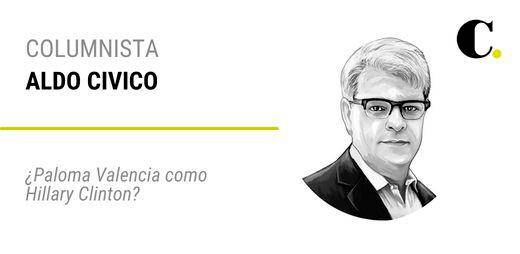 ¿Paloma Valencia como Hillary Clinton?