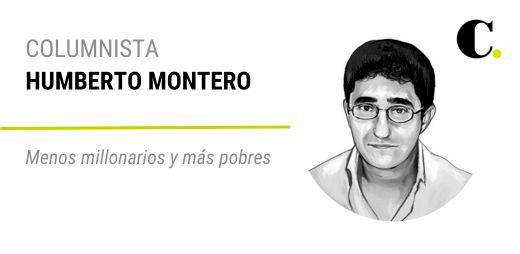 Menos millonarios y más pobres