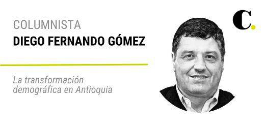 La transformación demográfica en Antioquia