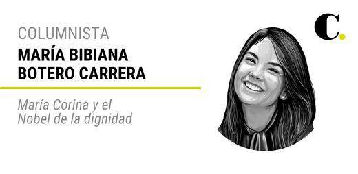 María Corina y el Nobel a la dignidad