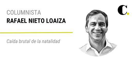 Caída brutal de la natalidad