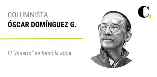 El “muerto” se tomó la sopa