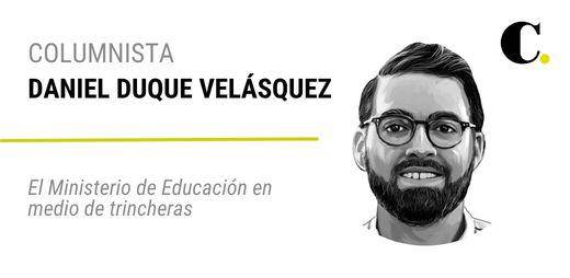 El Ministerio de Educación en medio de trincheras
