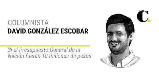 Si el Presupuesto General de la Nación fueran 10 millones de pesos 