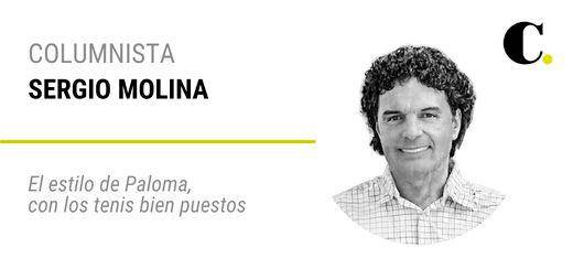 El estilo de Paloma, con los tenis bien puestos