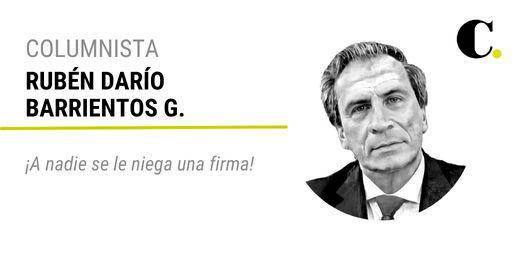 ¡A nadie se le niega una firma!