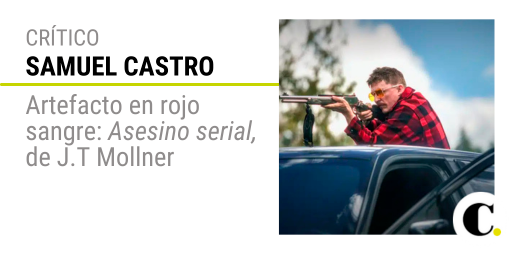 Artefacto en rojo sangre: Asesino serial, de J.T Mollner