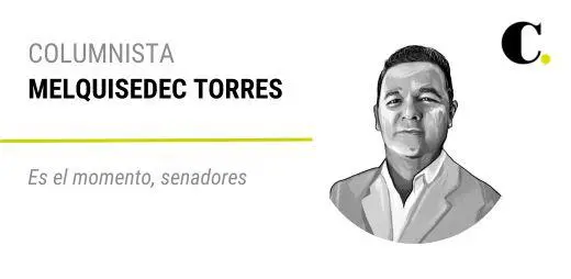 Es el momento, senadores