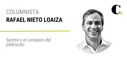 Santos y el conejazo del plebiscito