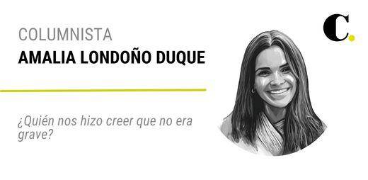 ¿Quién nos hizo creer que no era grave?