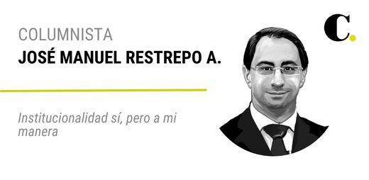 Institucionalidad sí, pero a mi manera