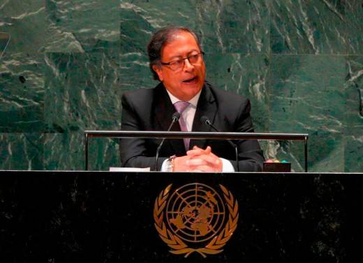 Imágenes sobre el discurso de Petro ante la ONU pudieron haber sido ...