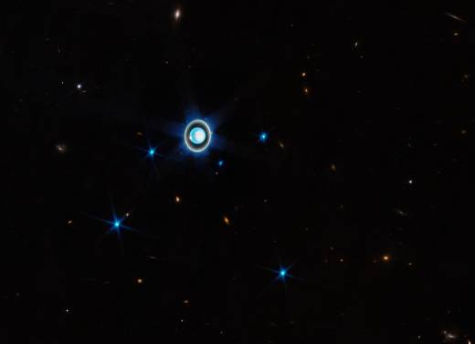El James Webb reveló una nueva imagen del planeta Urano