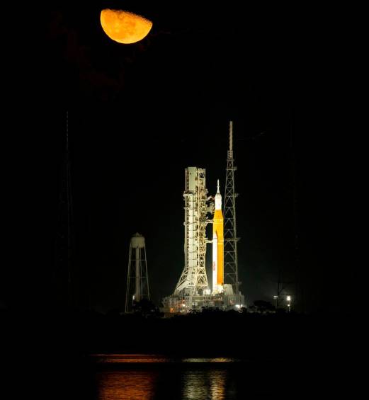 Por fin empezó la misión Artemis I. El primer paso se dio esta madrugada en el Centro Espacial Kennedy en Cabo Cañaveral. FOTO: NASA