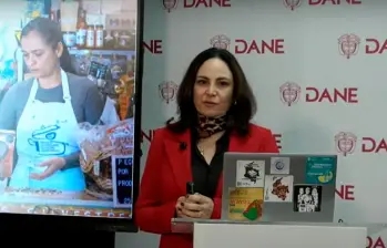 La directora del Dane, Piedad Urdinola, presentó las cifras del IPC a julio de 2025. FOTO tomada de YouTube