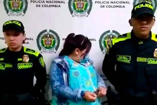 La mujer fue capturada en la localidad de San Cristobal, en el sur de la capital del país. FOTO: ARCHIVO PARTICULAR