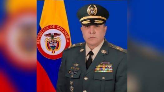El general Samuel Salinas Valencia se encontraba en Bogotá para asistir a la reunión de generales del Ejército programada para este fin de semana. FOTO: Ejercito Nacional. 