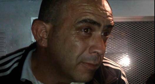 Alias El Ronco en su captura en 2016 en el municipio de Rionegro. FOTO: Cortesía.