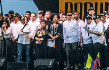 Luego del tarimazo del 21 de junio del año pasado, esta nueva actuación sumerge en la polémica a las negociaciones de la paz urbana del Valle de Aburrá. FOTO JULIO CÉSAR HERRERA