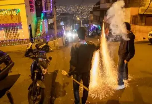 Las detonaciones se han escuchado prácticamente todos los días en todos los rincones de la ciudad. FOTO: ARCHIVO EL COLOMBIANO
