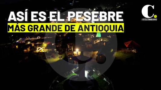En Santa Elena está el pesebre más grande de Antioquia: recorrido inmersivo entre flores y fe