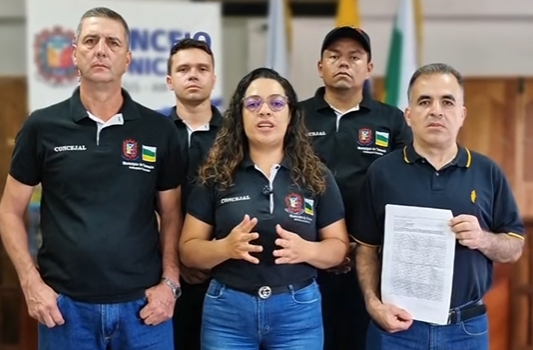 Los cinco concejales que estarían siendo amenazados hacen parte de la bancada de oposición del Concejo. Foto: captura de video.